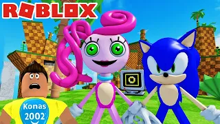 ROBLOX MOMMY LONG LEGS SONIC FINDS 25 NEW FIND THE SONIC MORPHS ! || Roblox Gameplay || Konas2002