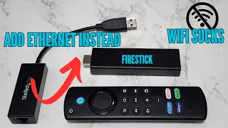 Boost Your Amazon Firestick Speed & Reliability: Switch to Ethernet Connection!