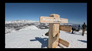 Spring Skiing Mammoth - Cornice Bowl (4/21/2024)