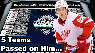 Why were 5 players drafted before Moritz Seider? Where are they now?