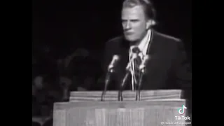 "Jesus was Black" Billy Graham at Madison Square Garden, Chicago 1971!