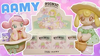 Finding Unicorn AAMY Picnic With Butterfly Blind Box Unboxing FULL SET