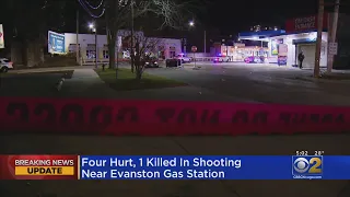 1 Killed, 4 Injured In Evanston Shooting Near Gas Station