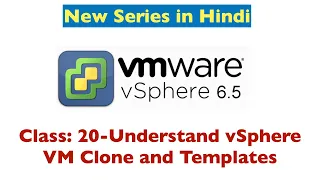 How to create Clone & Template on vSphere 6.5 Step by Step in Hindi , VM. Clone and Template