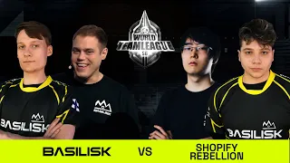 BASILISK vs Shopify Rebellion | WTL Winter Round 9| StarCraft 2 | Serral, Reynor, trigger, RotterdaM