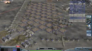USA Laser - Command & Conquer Generals Zero Hour - 1 vs 7 HARD Gameplay