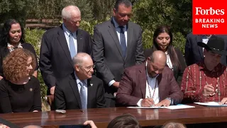 California & Tribal Officials Sign Expansion Agreement For Berryessa Snow Mountain National Monument