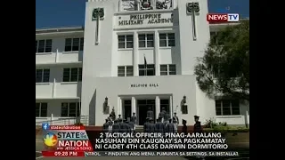 SONA: 3 sa 7 kadete ng PMA, lumabas sa imbestigasyon na may mabigat na pananagutan sa...