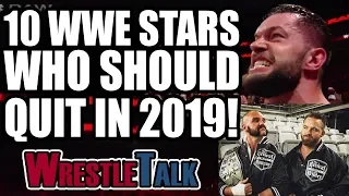 WWE Top 10 Wrestlers Who Should QUIT In 2019! | WrestleTalk