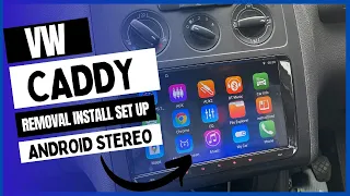 VW Caddy Radio Removal Install Set Up Android Car Stereo Volkswagen Pluscenter