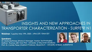 Webinar - Insights and New Approaches in Transporter Characterization - SURFE²R N1