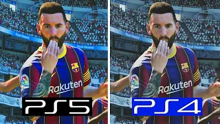 FIFA 21 | PS5 vs PS4 | Gameplay Comparison