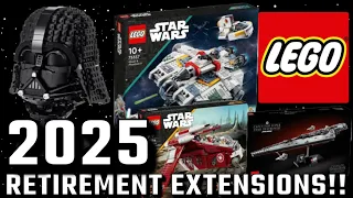 4 LEGO STAR WARS Retirement Extensions for Sets (Ghost, Gunship and more)