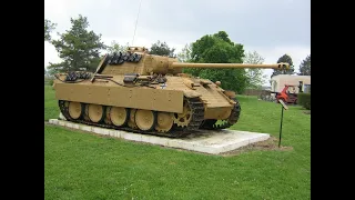 Surviving Panzer V "Panther" Tanks