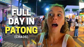 DAY IN PATONG & NIGHT ON BANGLA ROAD (CHAOS)