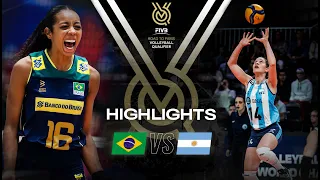 🇧🇷 BRA vs. 🇦🇷 ARG - Highlights | Women's OQT 2023