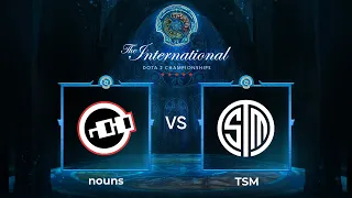 nouns проти TSM | Гра 2 | The International 2023 - Плей-офф
