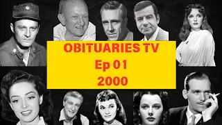 Famous Hollywood Actor & Actress We've Lost in 2000  Ep01 / OBITUARIES TV