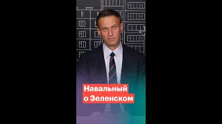Навальный о Зеленском