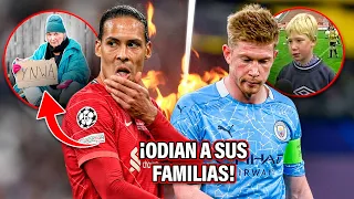 Los 8 FUTBOLISTAS que ODIAN a SUS FAMILIAS ¡Al #2 LO ABANDONARON y le querían ROBAR TODO SU DINERO!