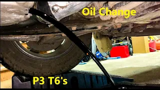 Volvo T6 oil change (P3 XC60, S60, V60, XC70, V70, S80)