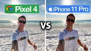 Pixel 4 XL vs iPhone 11 Pro CAMERA Test Comparison