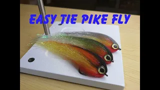 Easy tie Pike fly!