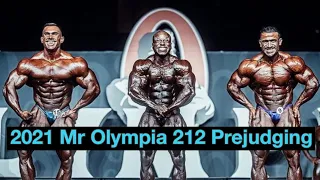 2021 Mr Olympia Mens 212 Prejudging