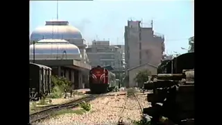 TRAIN ID 304, Alco A9104 departing Athens staiton