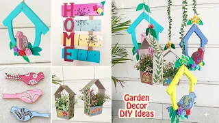 Amazing Balcony Garden Decor Ideas from waste material | Transform your garden with easy DIYs