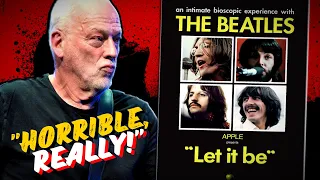 I’m surprised Paul allowed it David Gilmour says he found The Beatles Let it Be film “a hard watch”