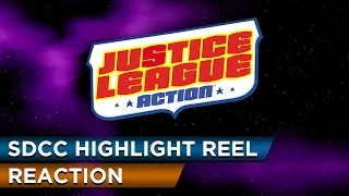 Justice League Action San Diego Comic Con Highlight Reel Trailer Reaction Video & First Impressions