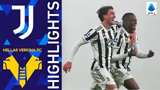 Juventus 2-0 Hellas Verona | Vlahovic and Zakaria strike in first Juve appearance | Serie A 2021/22