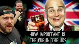 DRINK UP!!! Americans React To "The Great British Pub Culture Explained"