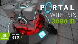 Insane 4K graphics in Portal RTX on the 3080ti - See it for yourself, you won't believe it!