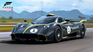 Forza Horizon 5 - Pagani Huayra R Realistic Sound | Headsets Recommended