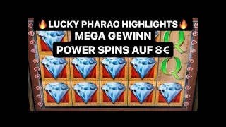 LUCKY PHARAO DIAMANT JACKPOT 8€ POWER SPINS 💎 Merkur Magie Casino Spielothek Spielhalle