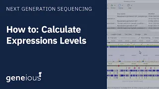 Calculate Expression Levels in Geneious Prime