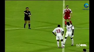 ملخص مباراة الألفية الشهيرة بين الأحمر العماني وسوريا بمسقط بين أيديكم لحساب تصفيات مونديال 2002