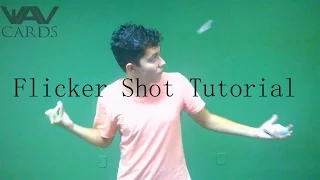 Flicker Shot (Variation) - Tutorial  Cardistry : Shots #8