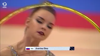 Dina AVERINA (RUS) - 2021 Rhythmic European Champion, hoop