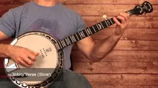 Rascal Flatts "Banjo" Banjo Intro Banjo Lesson (With Banjo Tab)