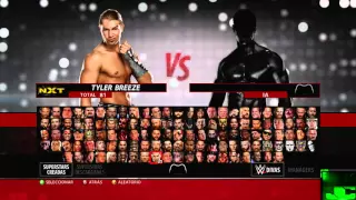 todos los super estrellas desbloqueadas wwe 2k16 XBOX 360