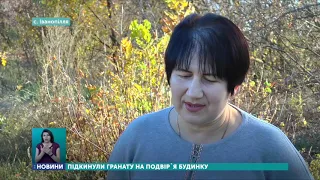 На Донеччині жінці на подвір’я підкинули гранату