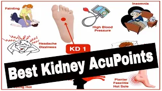 Best Acupuncture Points of the Kidney Channel