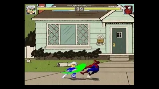 MUGEN Fight - Danny Phantom vs. Spider-Man