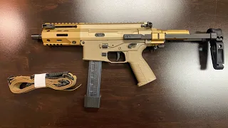 B&T SPC9 PDW Unboxing in Coyote Tan + SPC9 PDW Comparison to the B&T APC9K.