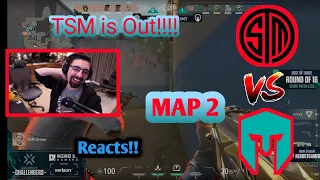 Shroud Reacts to TSM  Vs IMT !! MAP    loser out match