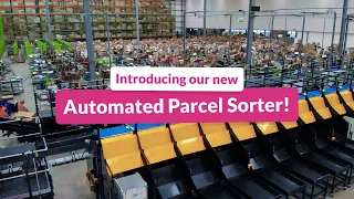 Introducing our new Automated Parcel Sorter!