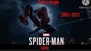 Every single marvel Spider-Man intro 2002-2023 (INCLUDING ACROSS THE SPIDER VERSE)